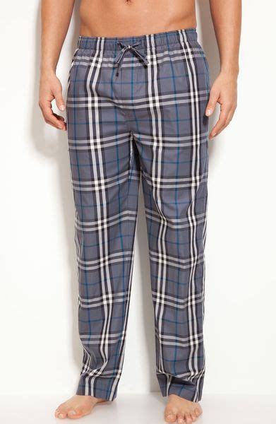 men's burberry joggers|burberry pajama pants men.